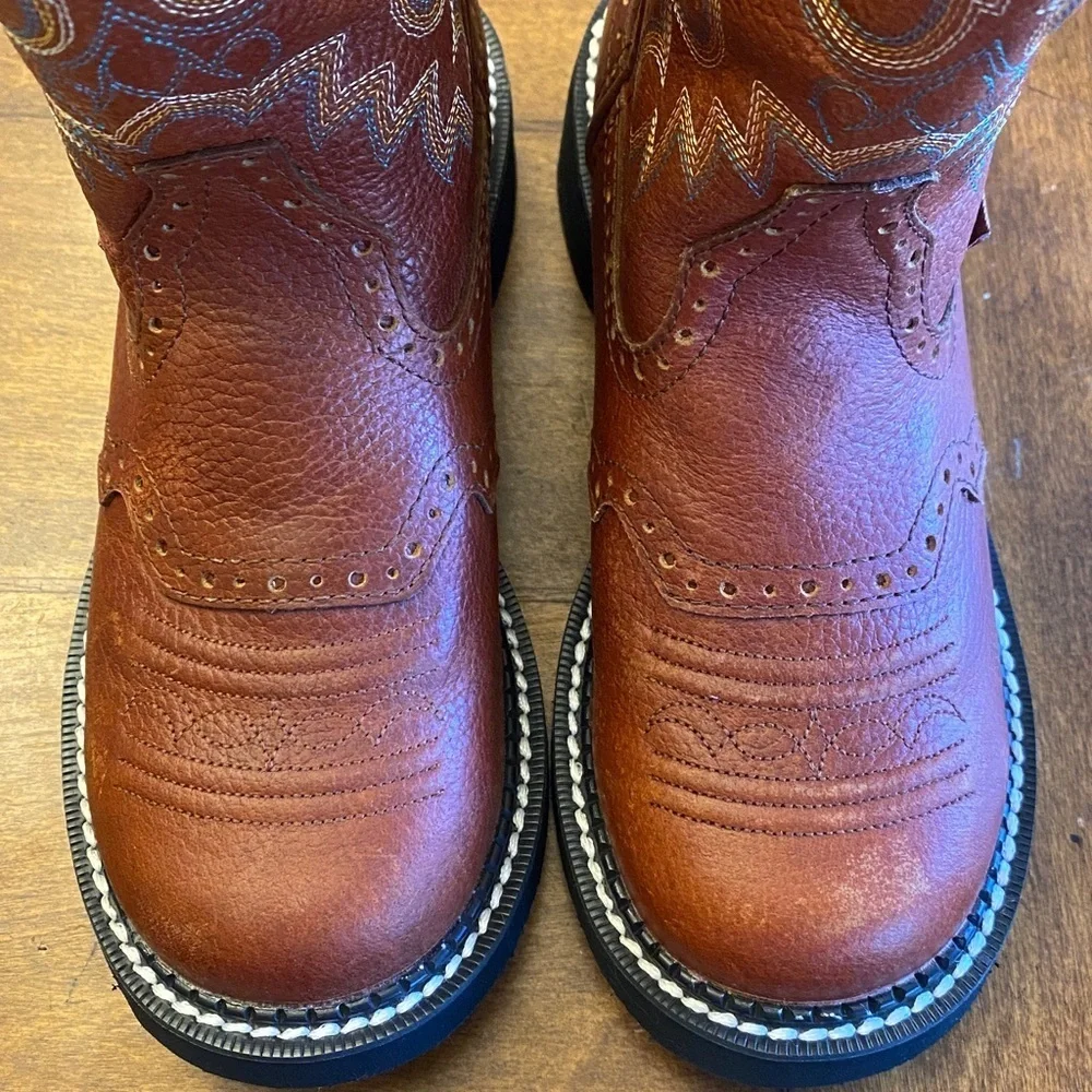 Justin Boots Gypsy Brown Western Cowboy Boots 🆕